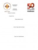 Proyecto Final “Responsabilidad Social”