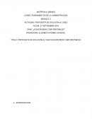 TÍTULO: PROPUESTA DE SOLUCIÓN AL CASO EDUCAR BIEN O SER RENTABLES