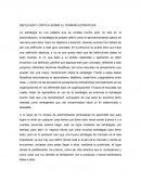 REFLEXION Y CRÍTICA SOBRE EL TERMINO ESTRATEGIA
