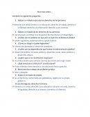 Derecho laboral. De lo que sabes... Contesta las siguientes preguntas