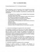 Caso de logistica, empanadas