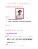 A que no te lo contaron. Análisis de los cuentos