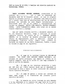 El pago de la cantidad liquida de $60,000.00 (SESENTA MIL PESOS CERO CENTAVOS MONEDA NACIONAL), por concepto de suerte principal, que ampara el crédito en su especie (pagaré), base de mi acción el cual hago acompañar a este mi escrito de demanda