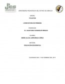 DUCACIÓN GEOGRÁFICA. Actividad preliminar