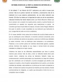 Informe acerca de la visita al Museo de Historia de la Policía Nacional