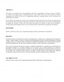 El presente artículo se desarrolló para mostrar la metodología que se empleó para la sistematización