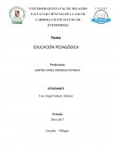 INVESTIGUE CONCEPTO DE EDUCACION PEDAGOGICA, SU IMPORTANCIA Y COMO INFLUYE EN EL PROCESO