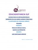 LICENCIATURA EN CONTADURÍAPÚBLICA HERMENÉUTICA DEL MARCO JURIDICO TRIBUTARIO