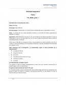 Tema: La vivencia de una mujer periodista recluida en una prisión de máxima seguridad por defender sus ideales.
