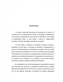 DESARROLLO DE HERRAMIENTAS TECNOLÓGICAS PARA OPTIMIZAR LAS ACTIVIDADES DEL CONSEJO COMUNAL “PEDRO MANUEL ARCAYA” UBICADO EN LA URBANIZACIÓN PEDRO MANUEL ARCAYA, DE LA PARROQUIA PUNTA CARDÓN, MUNICIPIO CARIRUBANA DEL ESTADO FALCÓN. Página 11