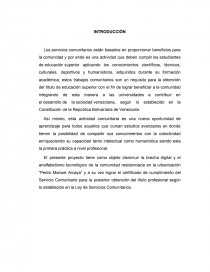 DESARROLLO DE HERRAMIENTAS TECNOLÓGICAS PARA OPTIMIZAR LAS ACTIVIDADES DEL CONSEJO COMUNAL “PEDRO MANUEL ARCAYA” UBICADO EN LA URBANIZACIÓN PEDRO MANUEL ARCAYA, DE LA PARROQUIA PUNTA CARDÓN, MUNICIPIO CARIRUBANA DEL ESTADO FALCÓN. Página 6
