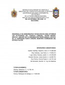 DESARROLLO DE HERRAMIENTAS TECNOLÓGICAS PARA OPTIMIZAR LAS ACTIVIDADES DEL CONSEJO COMUNAL “PEDRO MANUEL ARCAYA” UBICADO EN LA URBANIZACIÓN PEDRO MANUEL ARCAYA, DE LA PARROQUIA PUNTA CARDÓN, MUNICIPIO CARIRUBANA DEL ESTADO FALCÓN