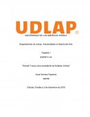 Donald Trump como presidente de los Estados Unidosю