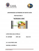 PREPARATORIA 9 “NUTRICION Y VIDA”