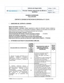 INFORME DE SUPERVISIÓN.