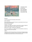 La pintura nos hace sentir tranquilidad, sentirnos pasivos.