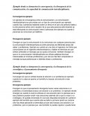 Convergencia y divergencia