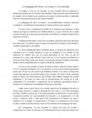 La Pedagogía Del Amor, La Ternura Y La Curiosidad