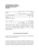 A los conceptos de reclamación