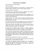 El feminismo no da igualdad