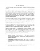 El viaje del héroe “Los héroes emprenden viajes, enfrentan dragones y descubren el tesoro de su propia identidad...”