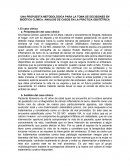 UNA PROPUESTA METODOLÓGICA PARA LA TOMA DE DECISIONES EN BIOÉTICA CLÍNICA. ANÁLISIS DE CASOS EN LA PRÁCTICA OBSTÉTRICA