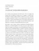 El lenguaje nuestra forma de ser social