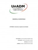 ACTIVIDAD 2. Escenarios e Impactos de actividades