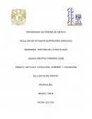 Historia de la evolucion.