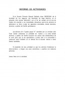 INFORME DE ACTIVIDADES.