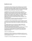 Estratificacion social. Criterios de la estratificación social