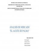 Analasis primario y secundario del aceite.