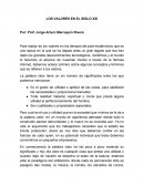 LOS VALORES EN EL SIGLO XXI