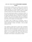 Video doctora Denisse. reflexion.