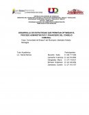 DESARROLLO DE ESTRATEGIAS QUE PERMITAN OPTIMIZAR EL PROCESO ADMINISTRATIVO Y FINANCIERO DEL CONSEJO COMUNAL