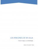 LOS RINCONES DE MI AULA Tarea