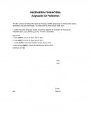 INGENIERÍA FINANCIERA Asignación #2 Problemas
