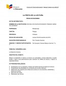 LA FIESTA DE LA LECTURA