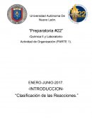 Actividad de Organización Preparatoria