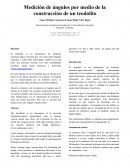 Medición de ángulos por medio de la construcción de un teodolito