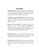 Glosario comunicación