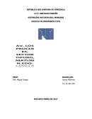 PROBLEMAS DEL TRÁNSITO EXISTENTE