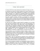 Una nueva Ecología Salud y Enfermedad- A lo largo de éste breve ensayo podremos leer los factores de riesgo que se han