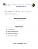 Actividad Integradora. Reporte de resultados de las prácticas de medición y registro de datos