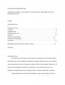 PLANEACIÓN ARGUMENTADA ENSEÑANZA LÚDICA A TRAVÉS DE LAS TICS PARA EL APRENDIZAJE DE LOS NÚMEROS REALES