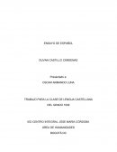 TRABAJO PARA LA CLASE DE LENGUA CASTELLANA