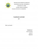 Informes Técnicos de Pasantías Profesionales en Ingeniería Marítima, responsa las siguientes preguntas.