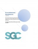 Procedimiento Mandatorio Auditorías