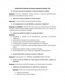 Cuestionario de Preguntas de Sistemas Integrados de Gestión - PCA