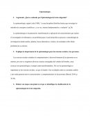 La epistemología, según Lenk (1988), “es una disciplina filosófica básica que investiga los métodos de conceptos científicos y, a su vez, intenta fundamentarlos y evaluarlo”